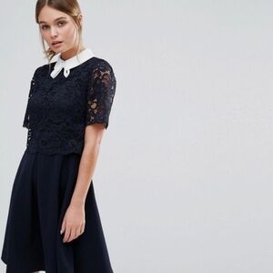 Ted Baker Dixxy Lace Double Layer Dress